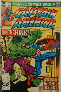 Cover Thumbnail for Captain America (Marvel, 1968 series) #257 [British]