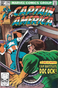 Cover for Captain America (Marvel, 1968 series) #259 [British]