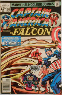 Cover Thumbnail for Captain America (Marvel, 1968 series) #209 [British]