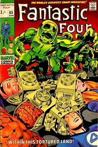Cover for Fantastic Four (Marvel, 1961 series) #85 [British]