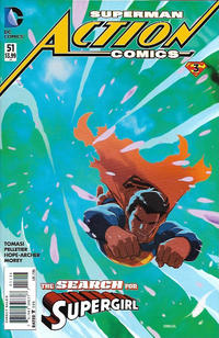 Cover Thumbnail for Action Comics (DC, 2011 series) #51 [Direct Sales]