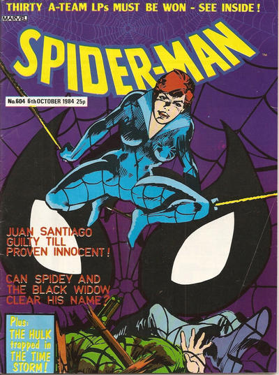 Cover for Spider-Man and His Amazing Friends (Marvel UK, 1983 series) #604
