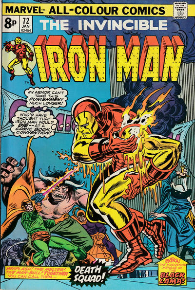 Cover for Iron Man (Marvel, 1968 series) #72 [British]