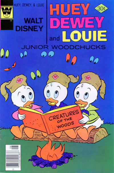 Cover for Walt Disney Huey, Dewey and Louie Junior Woodchucks (Western, 1966 series) #45 [Whitman]