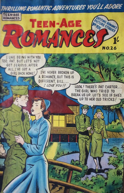 Cover for Teen-Age Romances (Magazine Management, 1954 ? series) #26