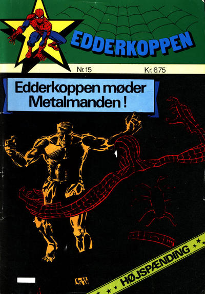 Cover for Edderkoppen (Winthers Forlag, 1978 series) #15