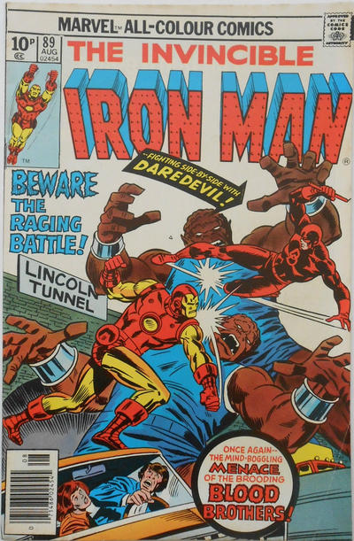 Cover for Iron Man (Marvel, 1968 series) #89 [British]