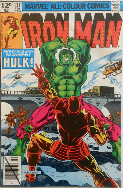 Cover for Iron Man (Marvel, 1968 series) #131 [British]