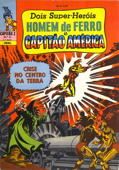 Cover for Capitão Z (3ª Série) (Editora Brasil-América [EBAL], 1967 series) #13