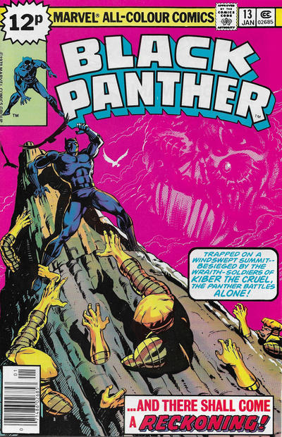 Cover for Black Panther (Marvel, 1977 series) #13 [British]