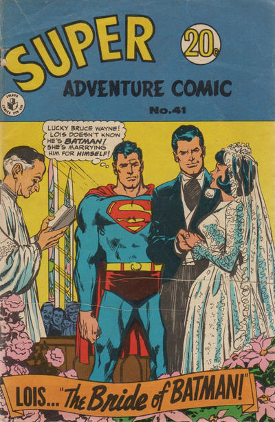Cover for Super Adventure Comic (K. G. Murray, 1960 series) #41