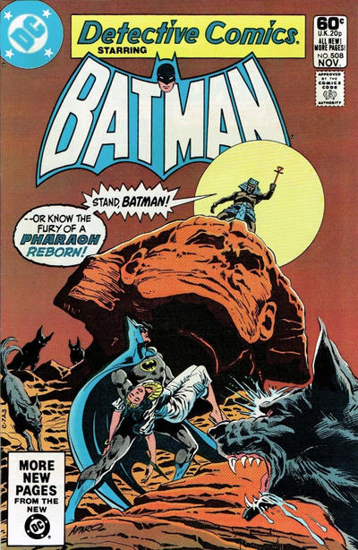 Cover for Detective Comics (DC, 1937 series) #508 [Direct]