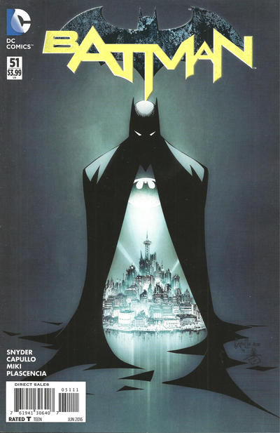 Cover for Batman (DC, 2011 series) #51 [Direct Sales]