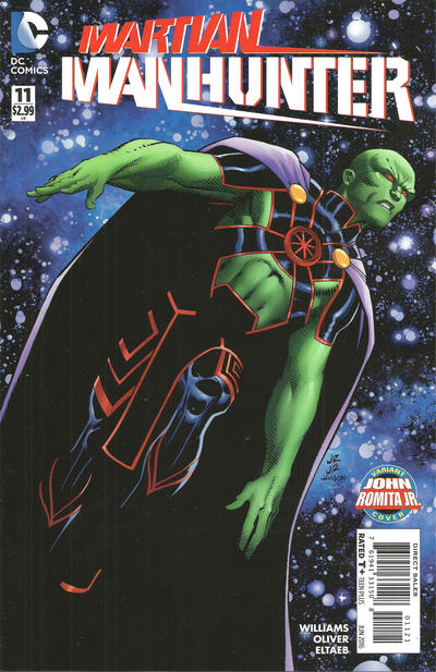 Cover for Martian Manhunter (DC, 2015 series) #11 [John Romita Jr. Cover]