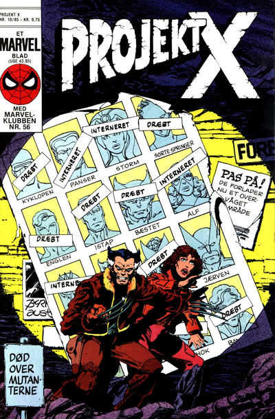Cover for Projekt X (Interpresse, 1984 series) #10/1985