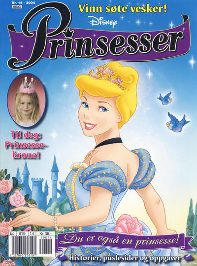 Cover for Disney Prinsesser (Hjemmet / Egmont, 1999 series) #14/2004