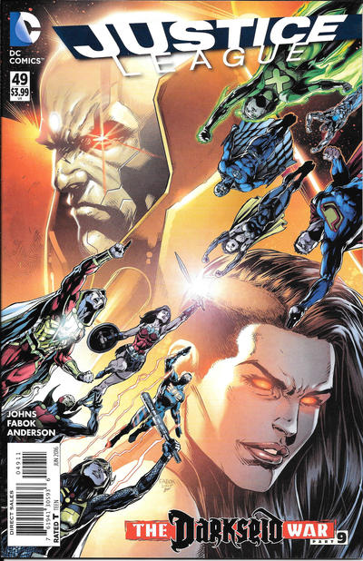 Cover for Justice League (DC, 2011 series) #49 [Direct Sales]