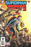 Cover for Superman / Wonder Woman (DC, 2013 series) #28 [John Romita Jr. Cover]