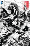 Cover Thumbnail for Dark Knight III: The Master Race (2016 series) #1 [Yesteryear Comics Jason Fabok Black and White Cover]