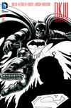 Cover Thumbnail for Dark Knight III: The Master Race (2016 series) #1 [Newbury Comics Mike Allred Black and White Cover]