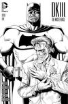 Cover Thumbnail for Dark Knight III: The Master Race (2016 series) #1 [Third Eye Comics Brian Bolland Black and White Cover]