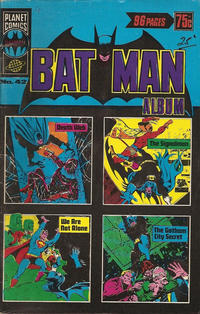 Cover Thumbnail for Batman Album (K. G. Murray, 1976 series) #42