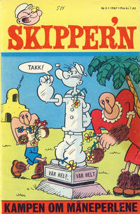 Cover Thumbnail for Skipper'n [Skippern] (Romanforlaget, 1967 series) #5/1967