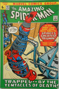 Cover Thumbnail for The Amazing Spider-Man (Marvel, 1963 series) #107 [British]