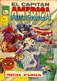 Cover Thumbnail for Capitán América (Editora de Periódicos, S. C. L. "La Prensa", 1968 series) #7
