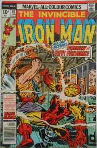 Cover Thumbnail for Iron Man (Marvel, 1968 series) #94 [British]