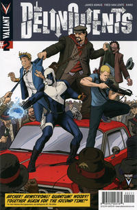 Cover Thumbnail for The Delinquents (Valiant Entertainment, 2014 series) #2 [Cover A - Paolo Rivera]