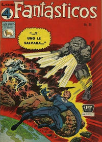 Cover Thumbnail for Los 4 Fantásticos (Editora de Periódicos, S. C. L. "La Prensa", 1962 series) #89