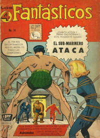 Cover Thumbnail for Los 4 Fantásticos (Editora de Periódicos, S. C. L. "La Prensa", 1962 series) #14