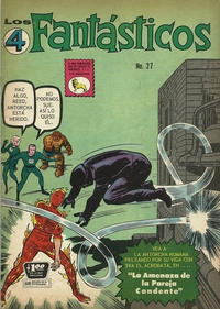 Cover Thumbnail for Los 4 Fantásticos (Editora de Periódicos, S. C. L. "La Prensa", 1962 series) #27