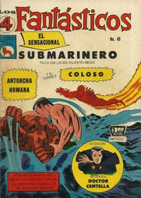 Cover Thumbnail for Los 4 Fantásticos (Editora de Periódicos, S. C. L. "La Prensa", 1962 series) #49