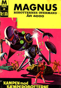 Cover Thumbnail for Magnus, Robotternes overmand år 4000 (I.K. [Illustrerede klassikere], 1968 series) #2