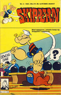Cover Thumbnail for Skippern (Allers Forlag, 1980 series) #5/1981