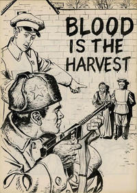Cover for Blood Is the Harvest (Catechetical Guild Educational Society, 1950 series) [Black and White Miniature]