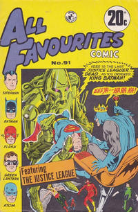 Cover Thumbnail for All Favourites Comic (K. G. Murray, 1960 series) #91