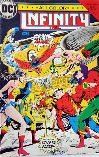 Cover for Infinity Inc. (Federal, 1984 series) #5