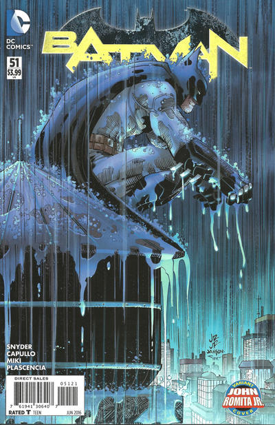 Cover for Batman (DC, 2011 series) #51 [John Romita Jr. Cover]