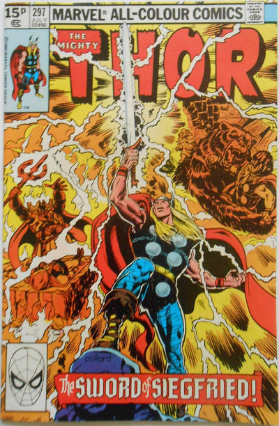 Cover for Thor (Marvel, 1966 series) #297 [British]