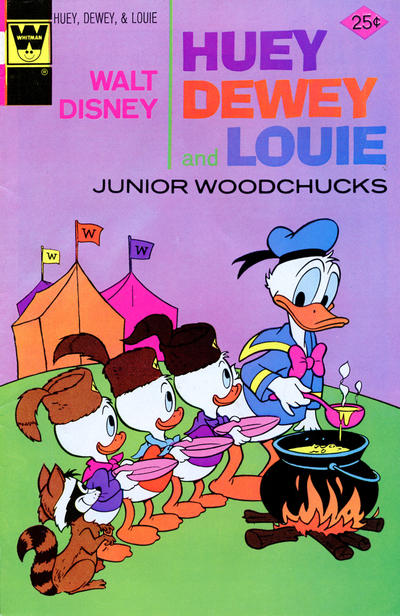 Cover for Walt Disney Huey, Dewey and Louie Junior Woodchucks (Western, 1966 series) #35 [Whitman]