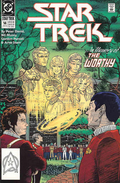 Cover for Star Trek (DC, 1989 series) #14 [Direct]