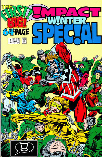 Cover for Impact Christmas Special (DC, 1991 series) #1 [Direct]