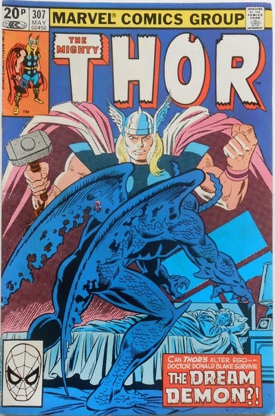 Cover for Thor (Marvel, 1966 series) #307 [British]