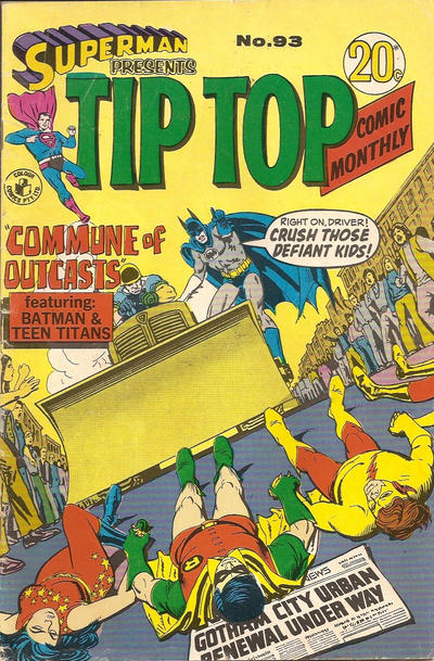 Cover for Superman Presents Tip Top Comic Monthly (K. G. Murray, 1965 series) #93