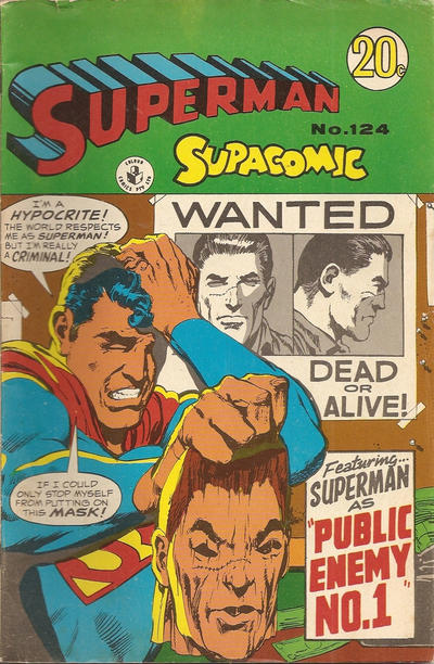 Cover for Superman Supacomic (K. G. Murray, 1959 series) #124