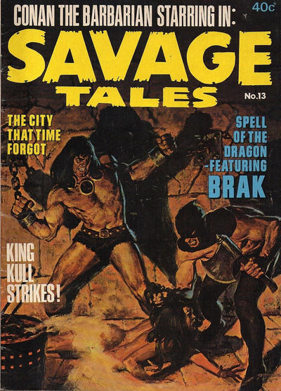 Cover for Savage Tales (K. G. Murray, 1972 series) #13