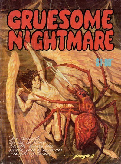 Cover for Gruesome Nightmare (Gredown, 1980 ? series) 